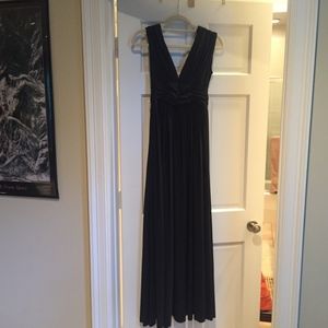 Floor Length Ball Gown (Navy)